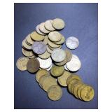 1910 - 1929 mixed years & mints Full Roll (50)