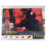 Empty Tyco HO scale electric train set