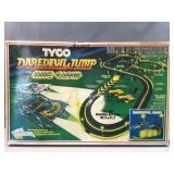 1980 Tyco Daredevil Jump Nite Glow slot car race