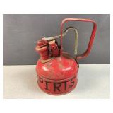 vintage Justrite safety can 'min spirits?