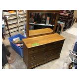 vintage American-made colonial cherry wood