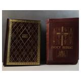 Holy bibles catholic parish edition and papal