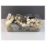 Lot of Seashells and wood pieces