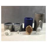 Silver Crystal animals and decorations