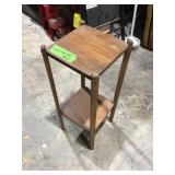 Vintage wood plant stand