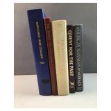 5 vintage historical books