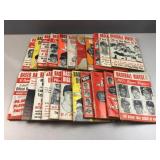 (22) vintage baseball digest books