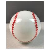 Glass baseball light globe