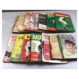 (15) vintage baseball books