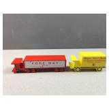 Paperweight semi trucks advertising missing