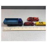 (4) vintage toy cars