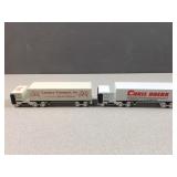 Paperweight semi trucks advertising with digital