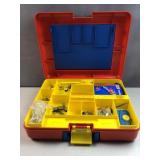 vintage Meccano Erector Set With red case