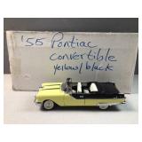 1955 Pontiac convertible yellow/black Franklin