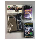 Zip N Clip bags, vibration dampening gloves, and