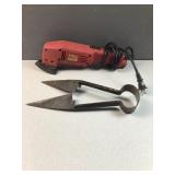 Tool shop detail sander and shoe shears