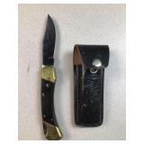 Pocket knife and Velcro holster