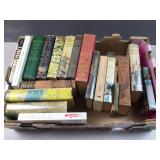 Vintage hardback books