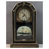 Flint Spartus mount clock quartz movement