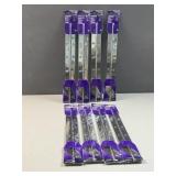 (8) hillman 12ï¿½ by 1-1/2ï¿½ continuous hinges