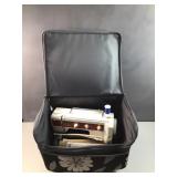 Elma sewing machine in a Sewing machine tote
