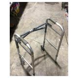 Invacare foldable walker 2 wheels