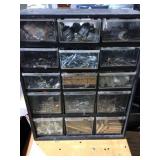 Parts organizer and contents