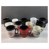 (12) Turucking company advertising mugs