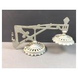 Cast iron oil lamp wall-mounted swing arm holder