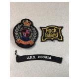 vintage naval collectibles related to the U.S.S.