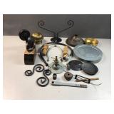 Brass fixture parts and other metal/wood hardware