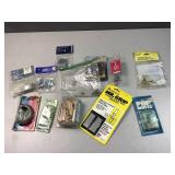 collection of miscellaneous hardware includes