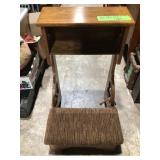 wooden prayer kneeler