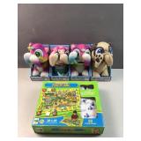 Find it! ABC puzzle and (4) peek a boo pals