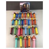 (30) children character pez dispensers
