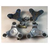 Four count of Tri Wheel Dolly Casters