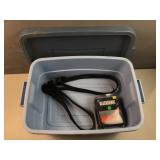 Blackhawk shoulder harness, black belts. All in