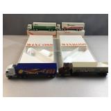 (4) Winross collectible semi in original box