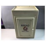 Vintage galvanized bread box