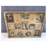 framed religious art