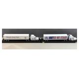(2) Winross semi trucks no box