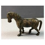 Antique cast iron horse