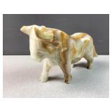 Stone Bull who lost a horn in battle