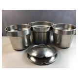 Stainless Steel pots or planters