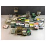 Organized hardware in original packages