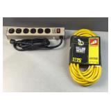 Extension cord & power strip