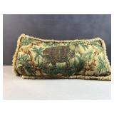 Elephant canvas throw pillow