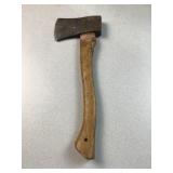 wood hand hatchet