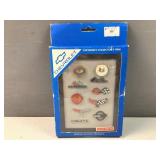 Collectible Chevy racing pins