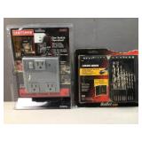 Black n Decker drill bits & Craftsman power outlet